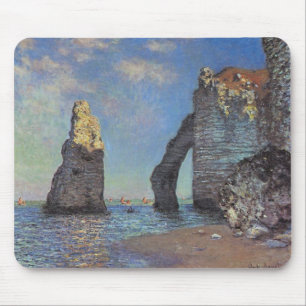 Mousepad Claude Monet - penhascos em Etretat