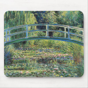 Mousepad Claude Monet - Water Lily Pond & Japanesese Bridge