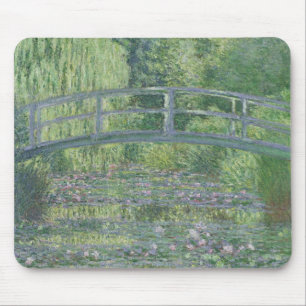 Mousepad Claude Monet  "Waterlily Pond": Harmonia Verde