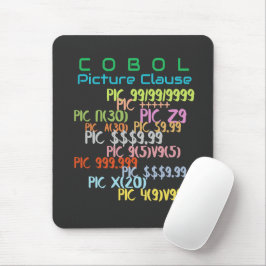 Mousepad Cláusula Picture em Programação Cobol