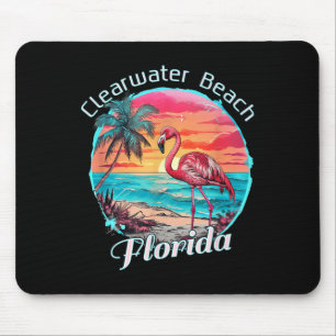 Mousepad Clearwater Beach Florida Beach Flamingo Tropical S