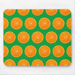 Mousepad Clementinas em Verde