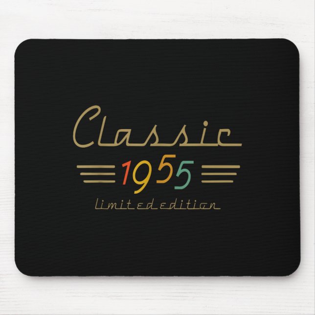 Mousepad Clic 1955 Limited Edition 70 Year Old 70th Birthda (Frente)
