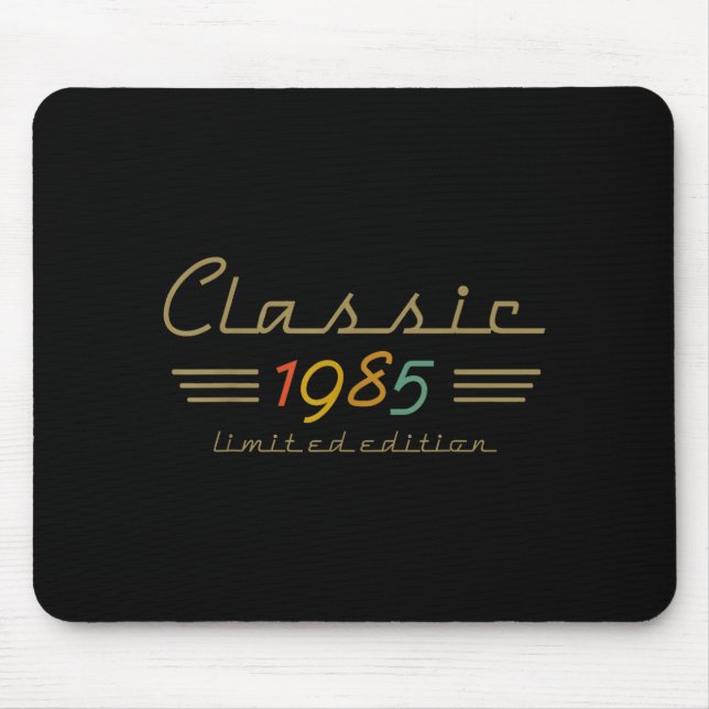 Mousepad Clic 1985 Limited Edition 40 Year Old 40th Birthda (Frente)