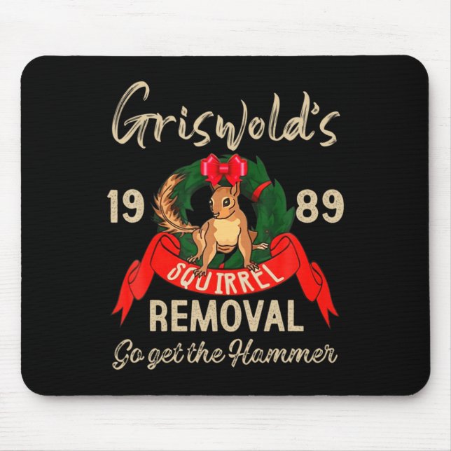 Mousepad Clic Christmas Movie Squirrel Removal Vacation  (Frente)