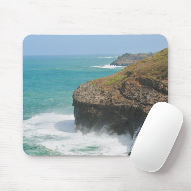 Mousepad Cliff Oceano em Kilauea Kauai (Com mouse)