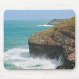 Mousepad Cliff Oceano em Kilauea Kauai