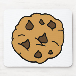 Mousepad Clipart de desenho animado Biscoito de chocolate G