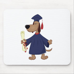 Mousepad Clipe de cães para graduação