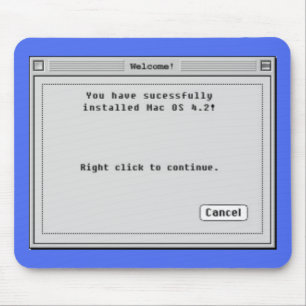 Mousepad Clique com o botão direito do mouse para instalar 