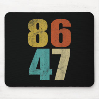 Mousepad Clique em Estilo retroativo 80s Estilo 86 47 Anti 