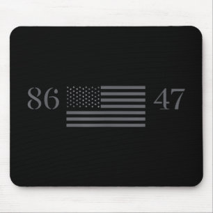 Mousepad Clique Estilo Vintage Anos 80 86 47 Anti Trump 864