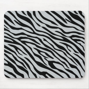 Mousepad Clique mágico das listras da zebra para
