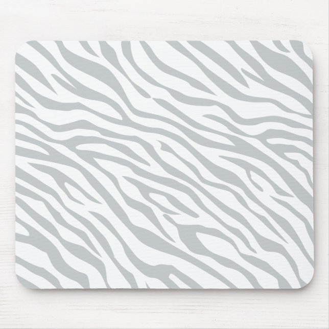 Mousepad Clique mágico das listras da zebra para (Frente)