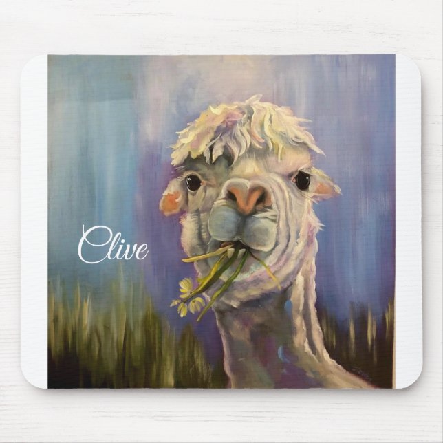 Mousepad Clive o lama (Frente)
