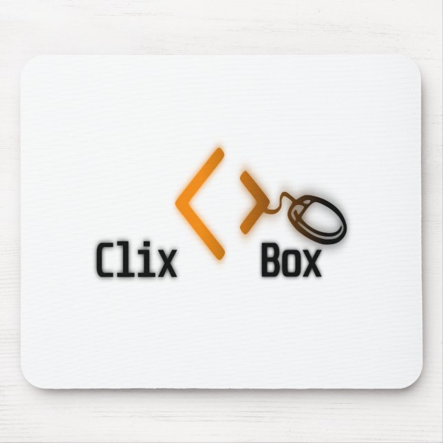 Mousepad Clix Box Merch (Frente)