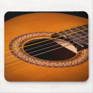 Mousepad Close up da guitarra acústica