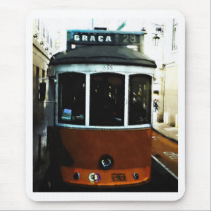 Mousepad Close up do bonde de Lisboa