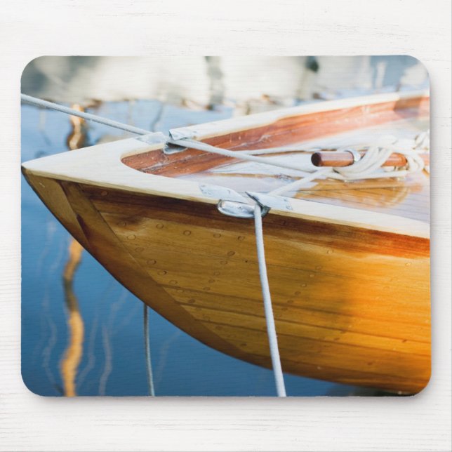 Mousepad Close up no barco acima amarrado (Frente)