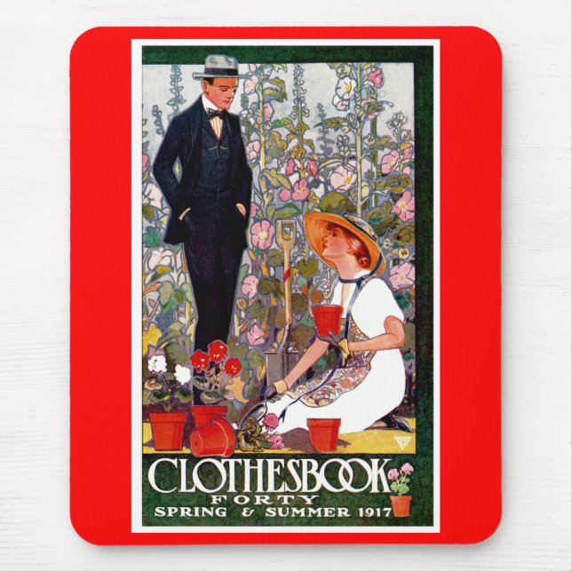 Mousepad Clothesbook Quarty: Primavera e Verão de 1917 (Frente)