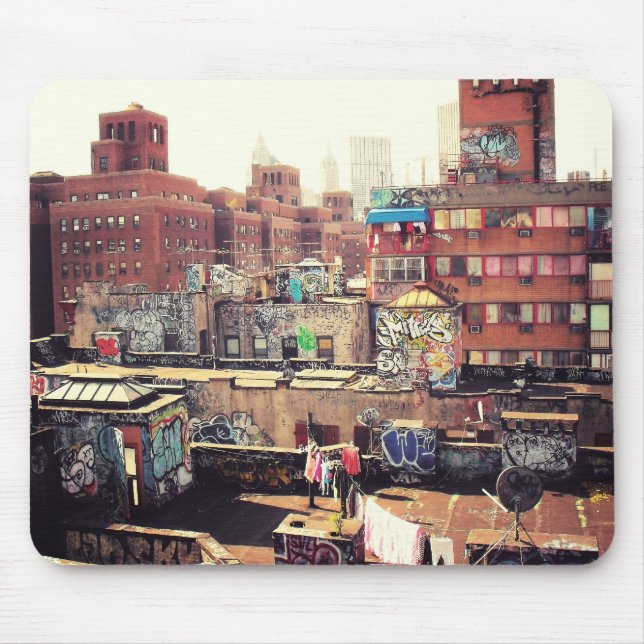 Mousepad Clotheslines e grafites (Frente)