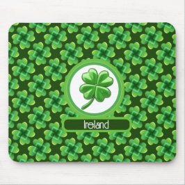 Mousepad Clover Irlandês Personalizado