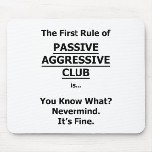 Mousepad Clube Agressivo Passivo