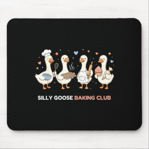 Mousepad Clube de Assar Ganso Mãe de Padeiro Engraçada Chef