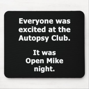 Mousepad Clube de autópsia
