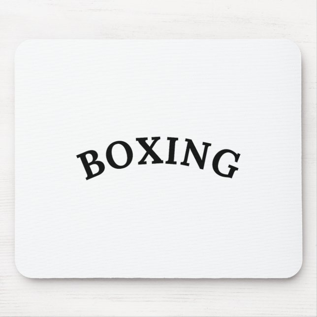 Mousepad Clube de Boxe Esportes Atléticos Vintage  (Frente)