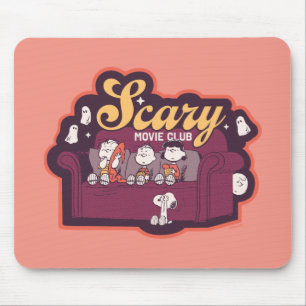 Mousepad Clube de Filme Assustador Peanuts no Sofá de Hallo