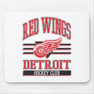 Mousepad Clube de Hóquei Detroit Red Wings Cinza Licenciado
