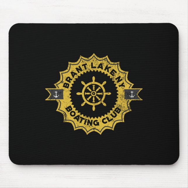 Mousepad Clube de Navegação Brant Lake Ny (Frente)