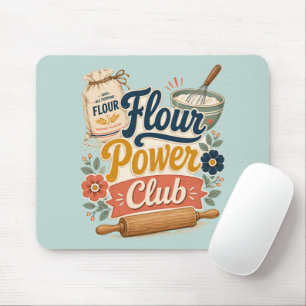 Mousepad Clube de Panificação Flour Power Cottage