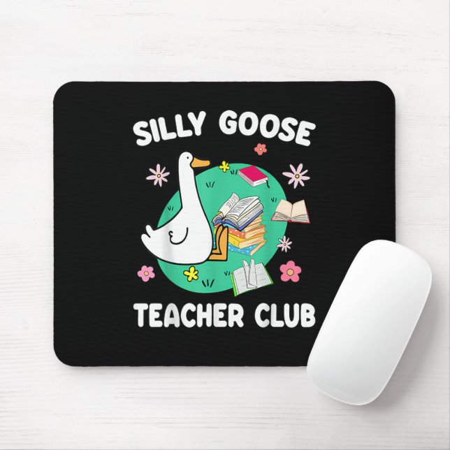 Mousepad Clube de Professor Patoza Engraçado Amante de Anim (Com mouse)