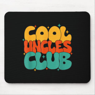 Mousepad Clube de Tios Legais Groovy Retrô Divertido Novo T