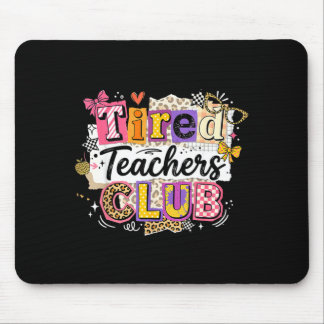 Mousepad Clube de Verão de Professores Cansados Professor E