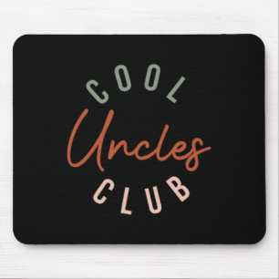 Mousepad Clube dos Tios Legais Retro Masculino Tio Engraçad