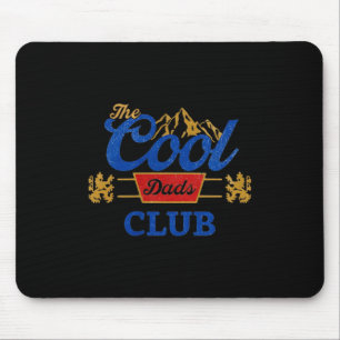 Mousepad Clube engraçado dos pais legais vintage dia dos pa