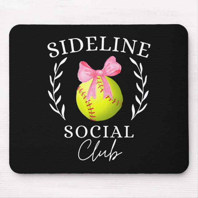 Mousepad Clube Social da Linha Lateral Coquete Softll Mãe I (Frente)