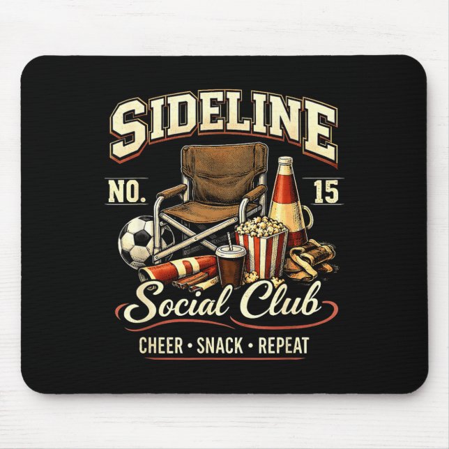 Mousepad Clube Social Lateral Clube de Torcida Lanche Repet (Frente)