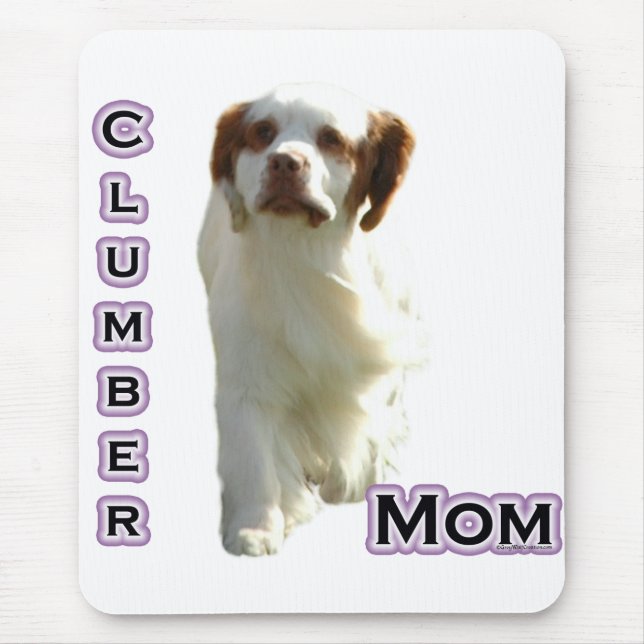 Mousepad Clumber Spaniel Mãe 4 (Frente)