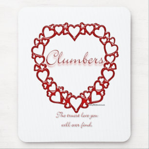 Mousepad Clumber Spaniel True Love