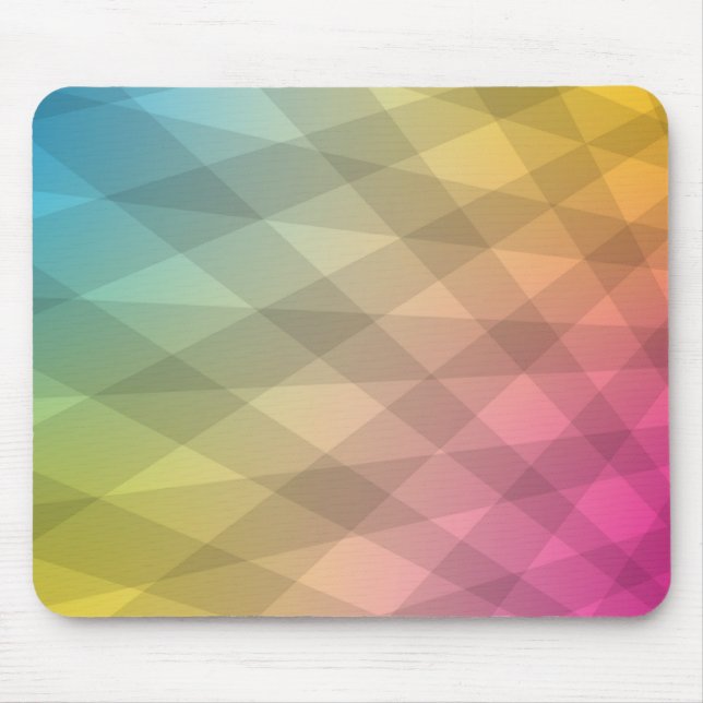 Mousepad CMYK abstrato (Frente)
