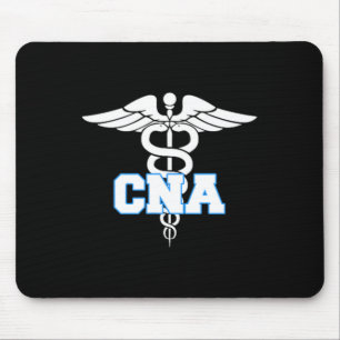 Mousepad Cna Caduceus Símbolo Médico Presentes