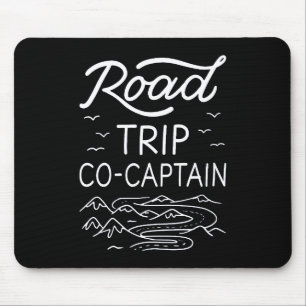 Mousepad Co-capitão de Viagem I - Navegador de RV Amor ao C