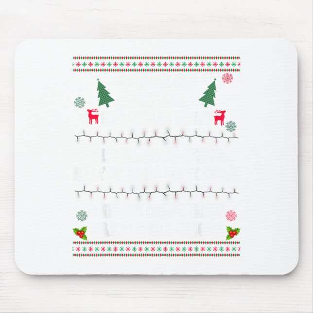 Mousepad Co-workers Are Like Christmas Lights They Hang Tog (Frente)