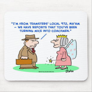 Mousepad coachmen cinderella dos ratos dos teamsters