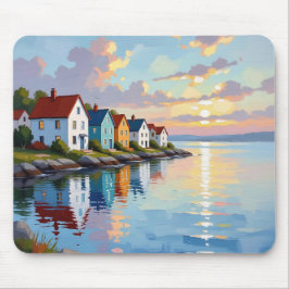 Mousepad Coastal Themed | Beach Homes on the Bay