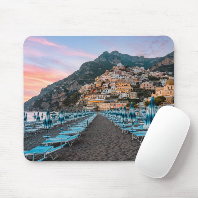 Mousepad Coastline | Campânia, Itália (Com mouse)
